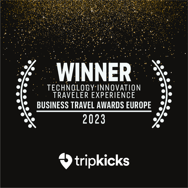 Tripkicks wins Innovation and Traveller Experience award in Europe